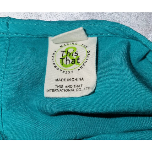 Beautiful Teal Embroidered Blouse - Picture 4 of 5